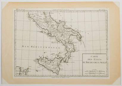 « Carte des États du Roi des DEUX SICILES....