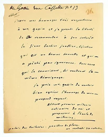 ALIBERT (Jean Louis) Villefranche-de-Rouergue...