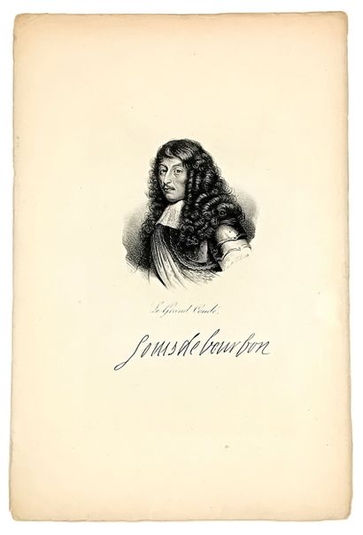 Période LOUIS XIV. 4 Lithographies de Delpech,...