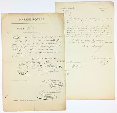 Baron de FREYCINET (Louis Henri de SAULCES)...