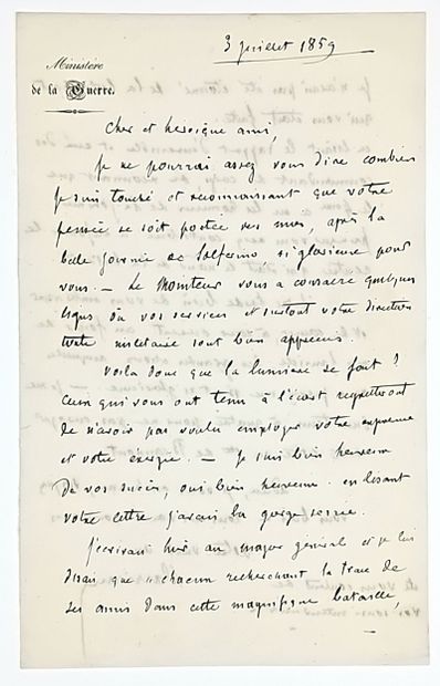 BATAILLE de SOLFÉRINO. DARRICAU (Daniel-Charles-Auguste,...