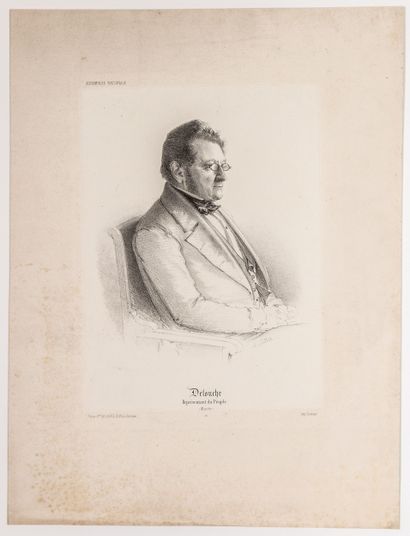 Pierre DELOUCHE, Député de la MANCHE, en...
