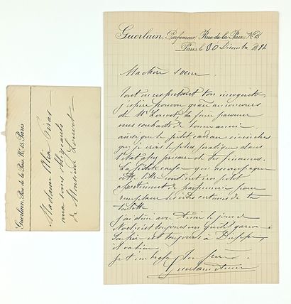 Aimé GUERLAIN, Parfumeur (1834 -1910). Père...