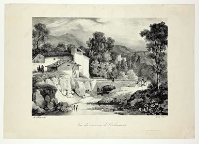 SEINE-ET-MARNE. « Vue des environs de COULOMMIERS....