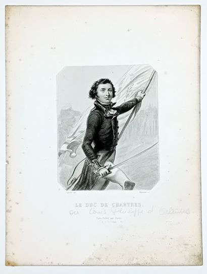 PHILIPPE-ÉGALITÉ. 4 Gravures In-8° : Louis-Philippe...