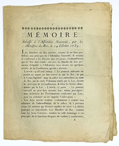 SÉPARATION DES POUVOIRS JUDICIAIRES - 14...