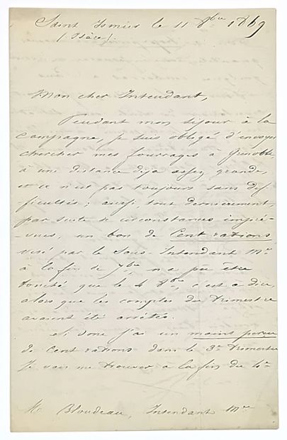 RANDON (Jacques-Louis-César, Comte) 1795...