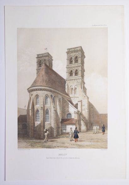 SEINE ET MARNE. « MELUN, Église Notre-Dame...