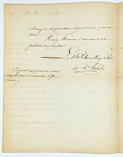 Palais de NEUILLY (Hauts-de-Seine) le 28...