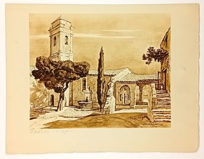 ALPES-MARITIMES. L’Église de CAGNES-SUR-MER....
