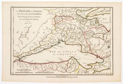 GRÈCE et MACÉDOINE. 3 petites Cartes, fin...