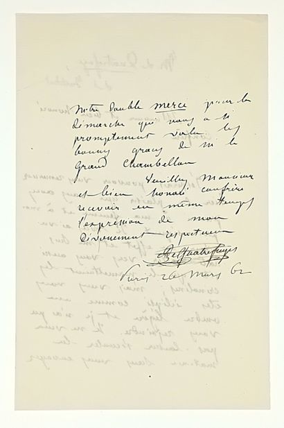 QUATREFAZES DE BRÉAU (Jean-Louis ARMAND de)...