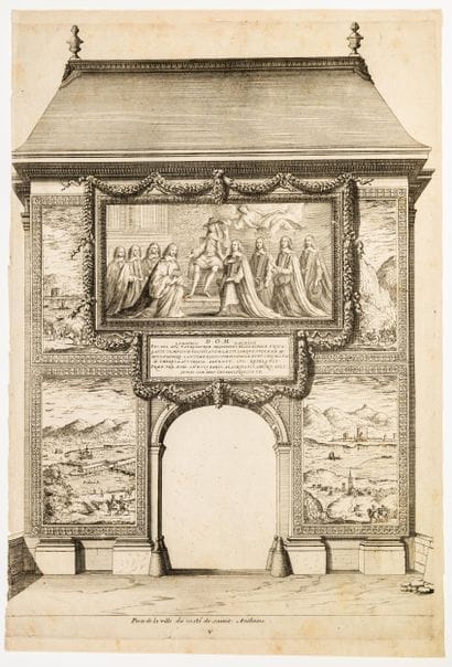 PARIS. «Porte de la Ville du coté de Saint...