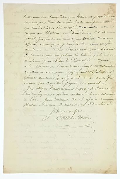 MULLER (Jacques-Léonard, baron) Thionville...