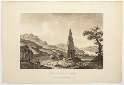 ISÈRE. PYRAMIDE près De VIENNE en Dauphiné....