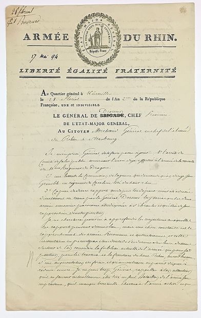 BOURCIER (François-Antoine-Louis, Comte)...