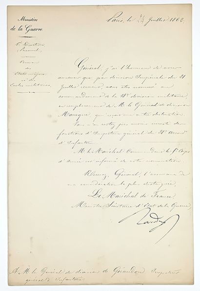 RANDON (Jacques-César, Comte) 1795-1871 -...