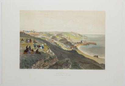 Ile de JERSEY. « Baie du Bouley et habitation...