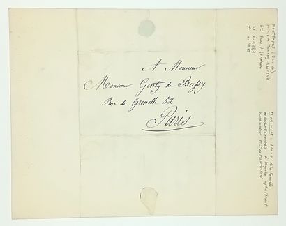 Duc de MORTEMART. Casimir Louis Victurnien...