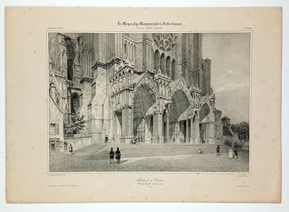 EURE-ET-LOIR. « Cathédrale de Chartres, Portail...
