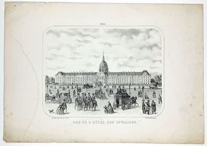 PARIS. 3 Lithographies de LORDEREAU Éditeur...