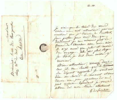 COMTESSE DE LAVALETTE, Émilie Louise de BEAUHARNAIS...