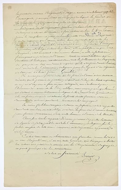 BOURCIER (François-Antoine-Louis, Comte)...