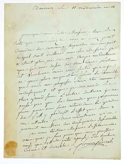 FORNIER, dit FÉNEROLS (Jacques Marguerite...