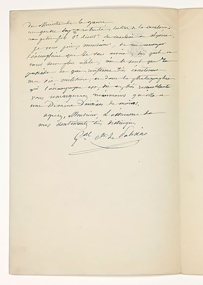 COUSIN-MONTAUBAN, Comte de PALIKAO (Charles-Guillaume,)...