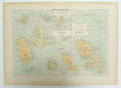 ANTILLES FRANÇAISES. MARTINIQUE, GUADELOUPE....