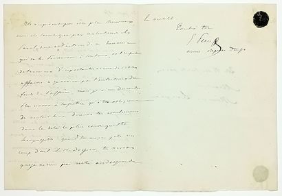 Émile PEAN, Avoué à la cour de PARIS en 1848,...