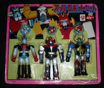 GOLDORAK Set japonais sous blister présentant...