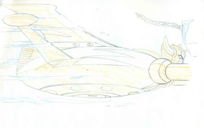 GOLDORAK (UFO Robo Grendizer) Dessin original...