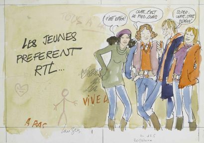 LAUZIER Les jeunes préfèrent RTL Aquarelle...