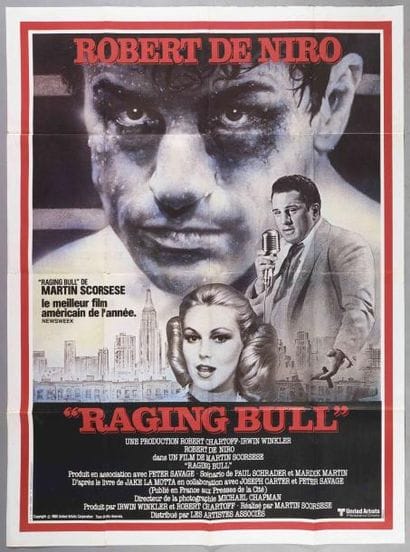 RAGING BULL - modèle B, 1980 SCORSESE Martin...