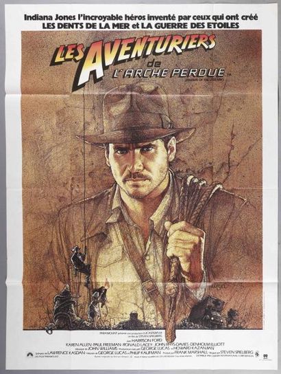 LES AVENTURIERS DE L'ARCHE PERDUE, 1981 Indiana...