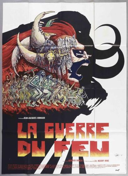LA GUERRE DU FEU - modèle A, 1981 ANNAUD...