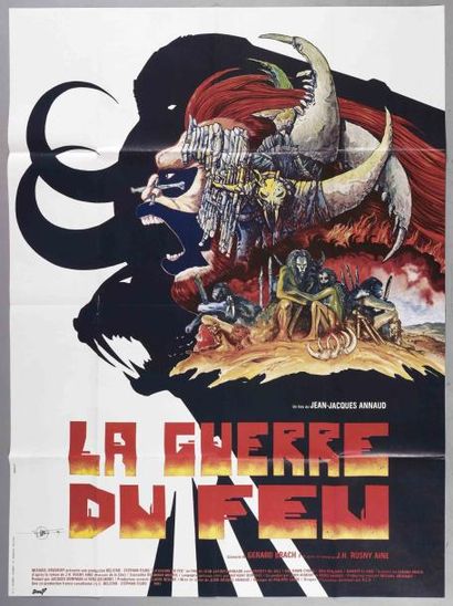 LA GUERRE DU FEU - modèle B, 1981 ANNAUD...