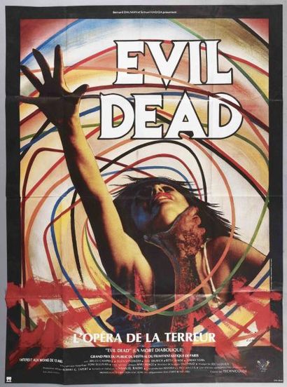 EVIL DEAD, 1981 RAIMSam 120 x 160 cm Etat...