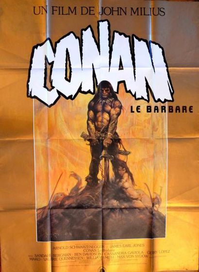 CONAN LE BARBARE, 1981 John MILIUS 120 x...