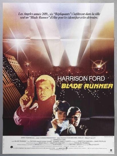 BLADE RUNNER - originale, 1982 SCOTT Ridley...