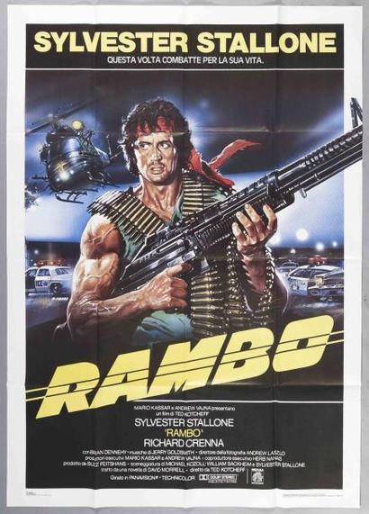 RAMBO 1 (italienne), 1982 KOTCHEFF Ted 100...