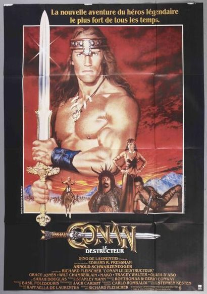 CONAN LE DESTRUCTEUR, 1984 FLEISCHER Richard...