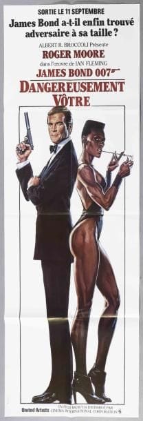 JAMES BOND - DANGEREUSEMENT VOTRE, 1985 GLEN...