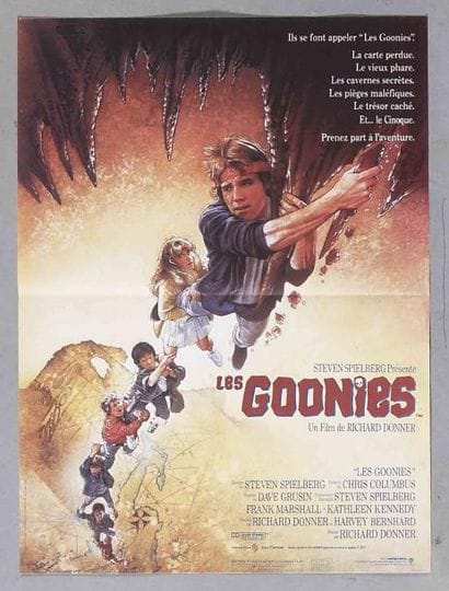 GOONIES (les), 1985 DONNER Richard 40 x 50...