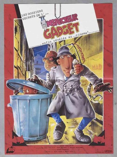 L'INSPECTEUR GADGET (film d'animation), 1986...