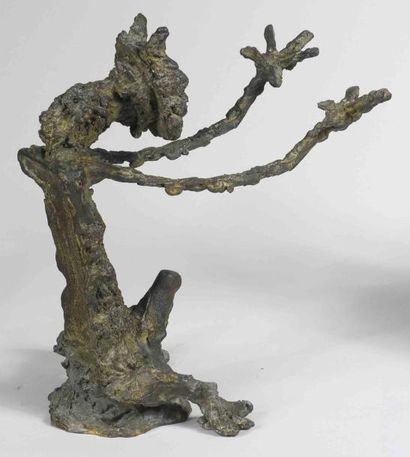 Louis Cane (né en 1943)
Le satyre, 1986 Bronze...