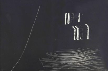 Hans HARTUNG (1904-1989)
Farandole Lithographie,...