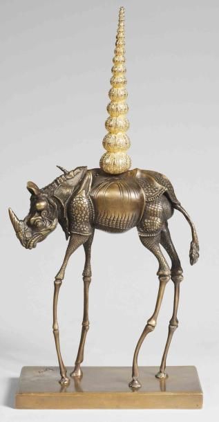 Salvador DAL(1904-1989)
Rhinocéros cosmique...
