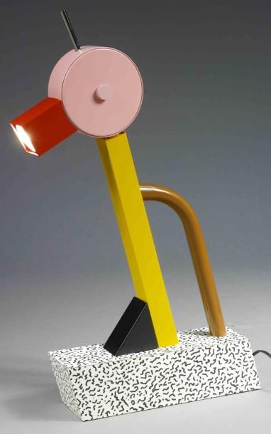 Ettore SOTTSASS TAHITI, modèle créé en 1981
Lampe...